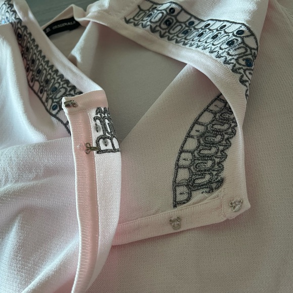 AD Originals Two Piece Cardigan & Sleeveless Top - Pink & Sequins - Size XL - Picture 11 of 16